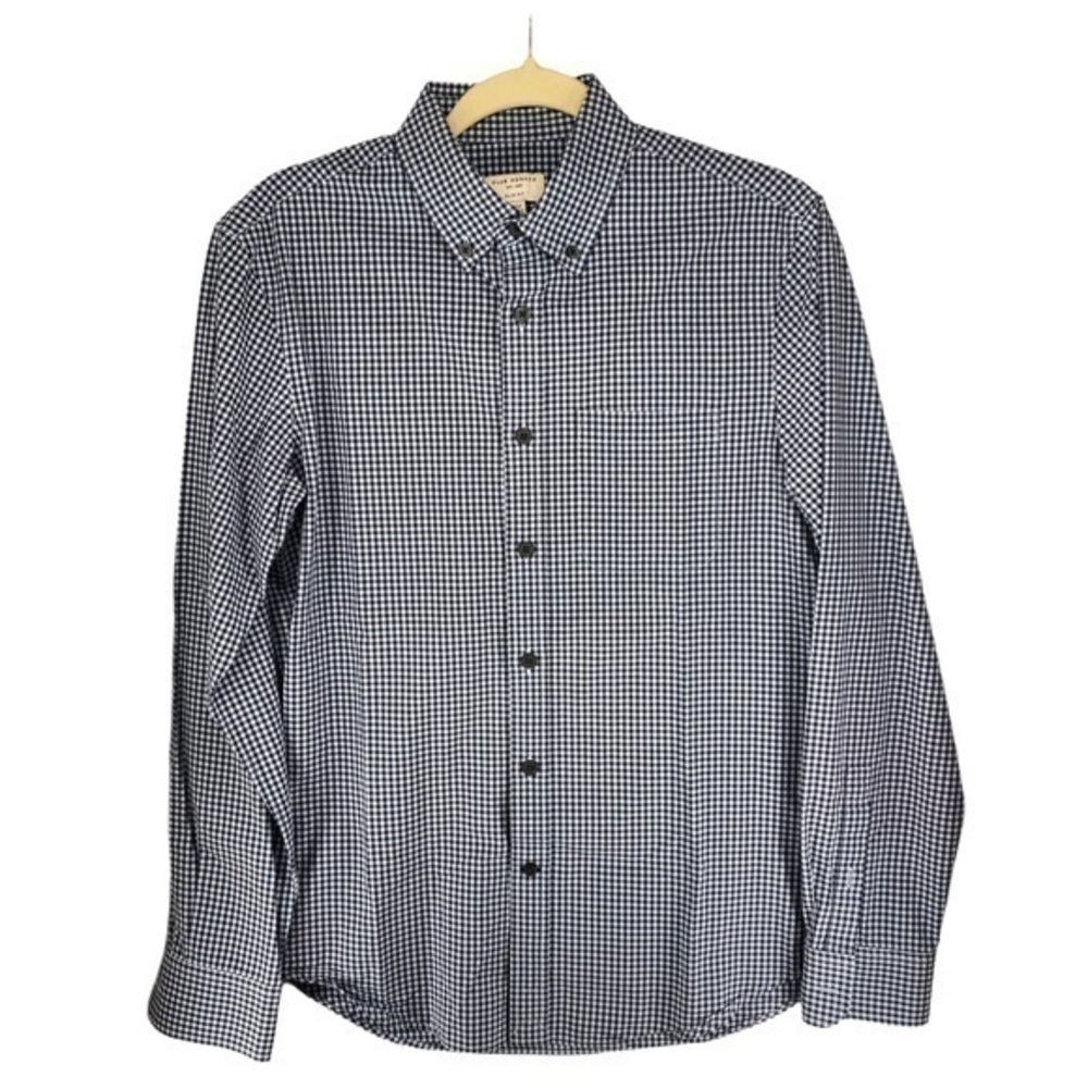 Club Monaco Slim Fit Gingham Button Down‎ Shirt
